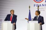 President Donald Trump and French President Emmanuel Macron