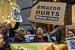 Protesters of Amazon's New York Build Protesters of Amazon's New York Build