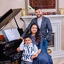 Swapnil Agarwal, with his family Swapnil Agarwal, with his family