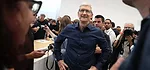 Tim Cook and Press Tim Cook and Press