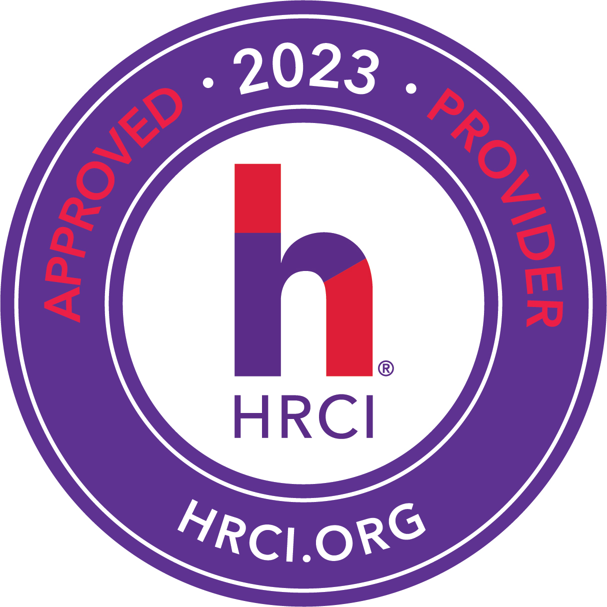 HRCI Approved Provider Seal 2023